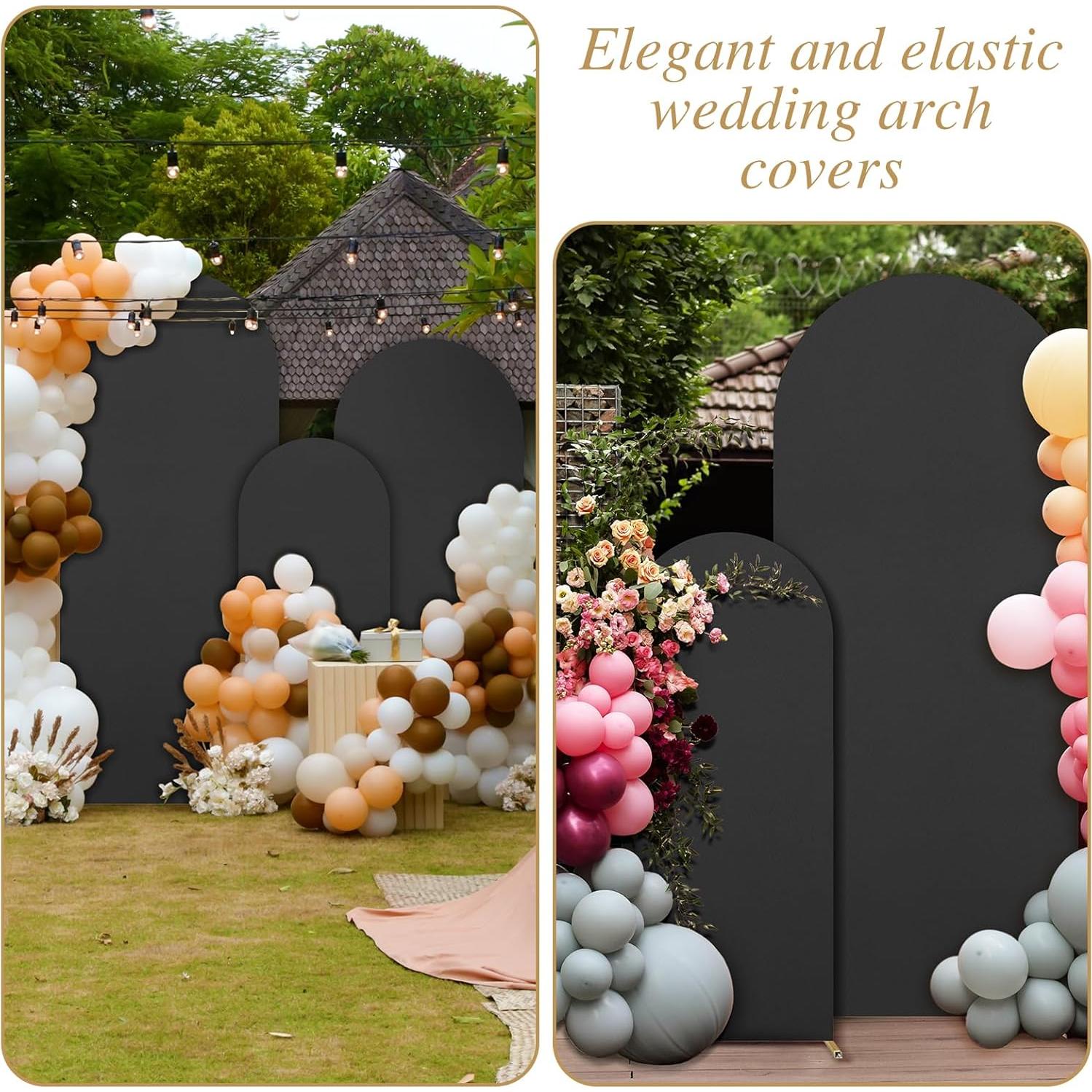 Cubierta de Fondo Arqueado Dofilachy - 3 Fundas Spandex Negros