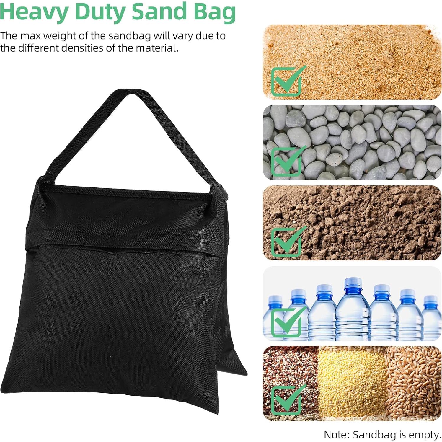 Sacos de Arena para Fotografía AQIRUI - Paquete de 2 Unidades