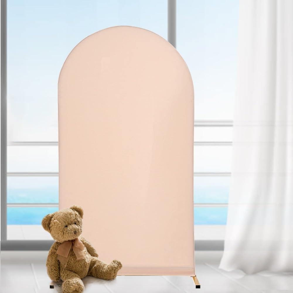 Funda de Fondo de Arco AfooBezos Spandex 1.2x2.2m Champán