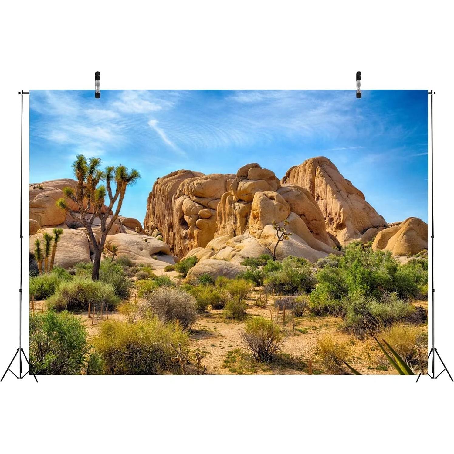 Telón de Fondo BELECO 2.5x1.8m Tela Desértica Fotografía