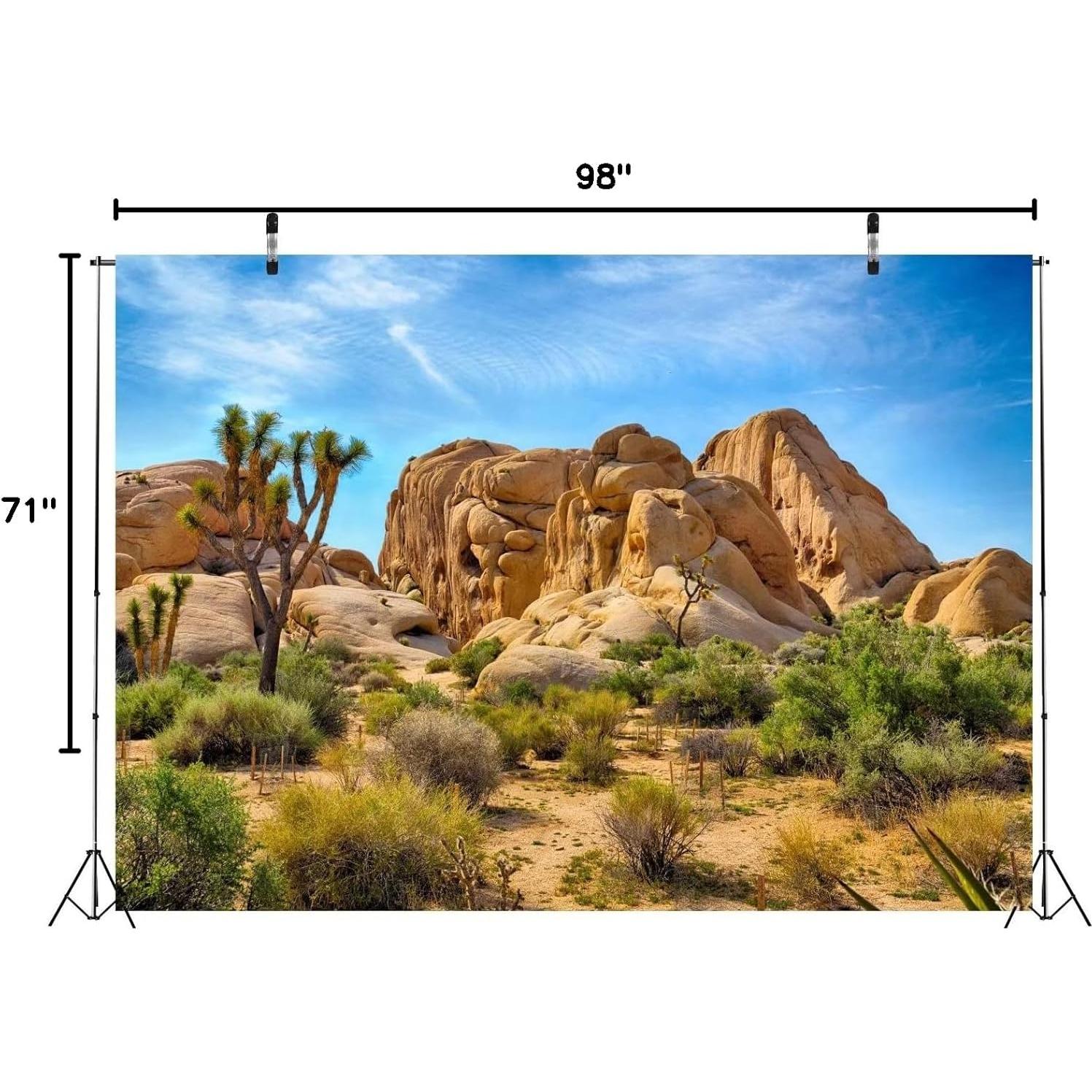 Telón de Fondo BELECO 2.5x1.8m Tela Desértica Fotografía