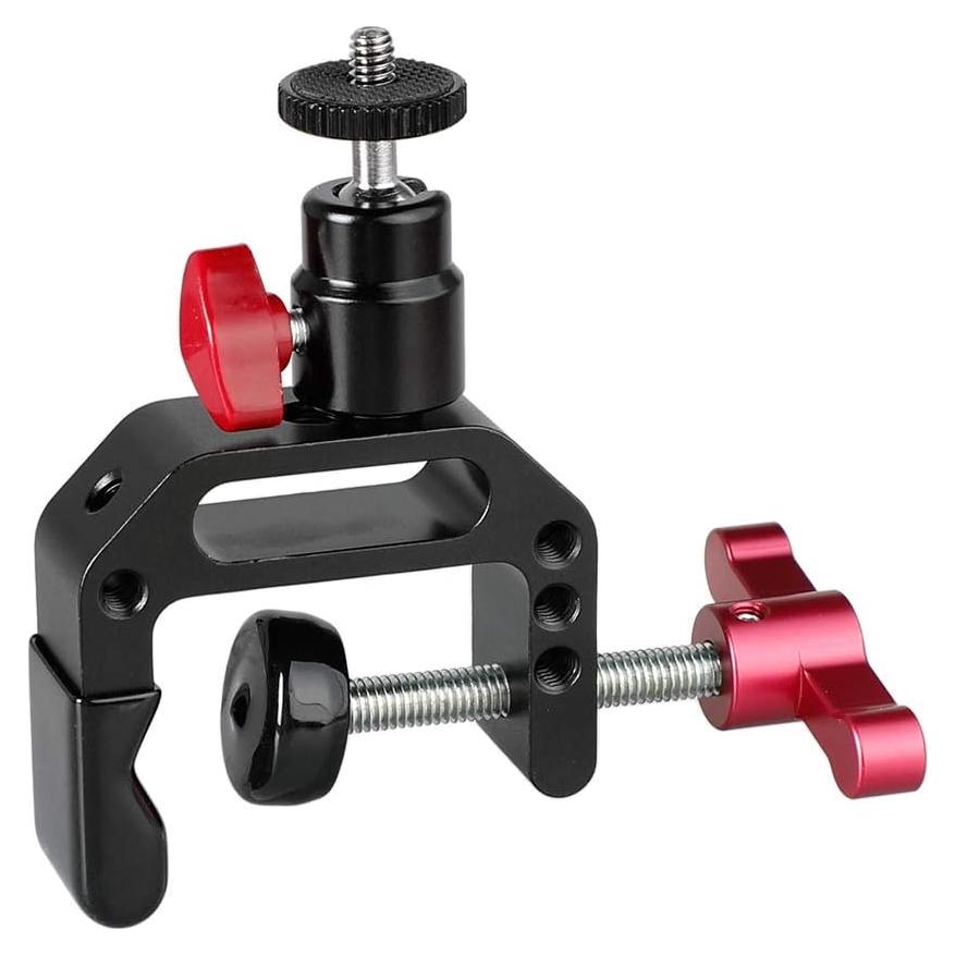 Soporte de Cabeza de Bola Mini Articulada CAMVATE C Clamp 1/4"-20