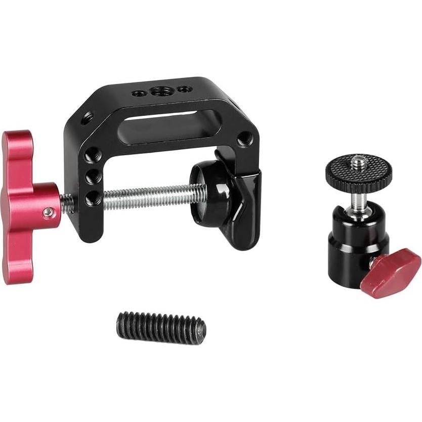 Soporte de Cabeza de Bola Mini Articulada CAMVATE C Clamp 1/4"-20