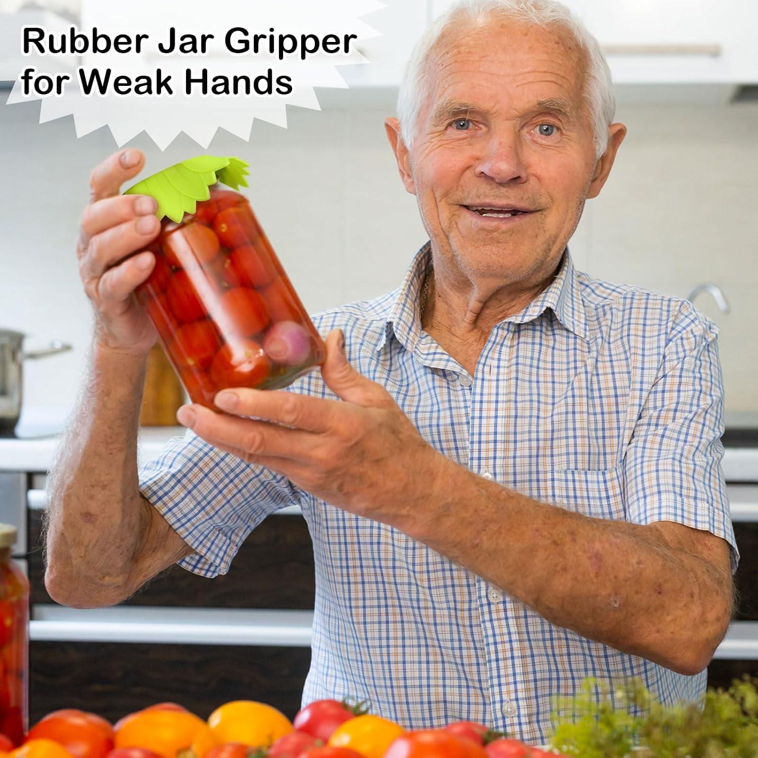 Abridor de Tarros Maxdot 4 Pcs Goma Antideslizante 15.5 cm