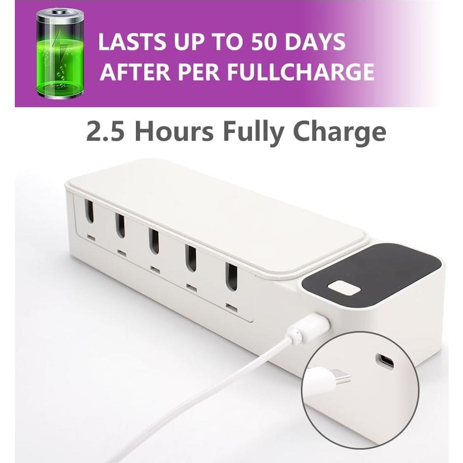 Soporte para Cepillos de Dientes SARMOCARE Gris con Secado y Temporizador