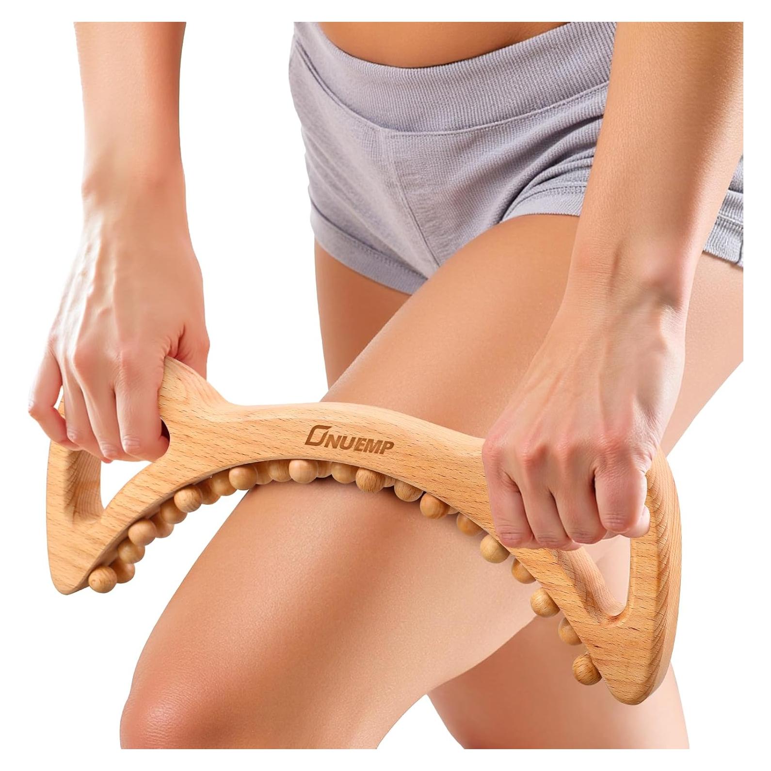 Masajeador de Madera ONUEMP para Celulitis y Drenaje