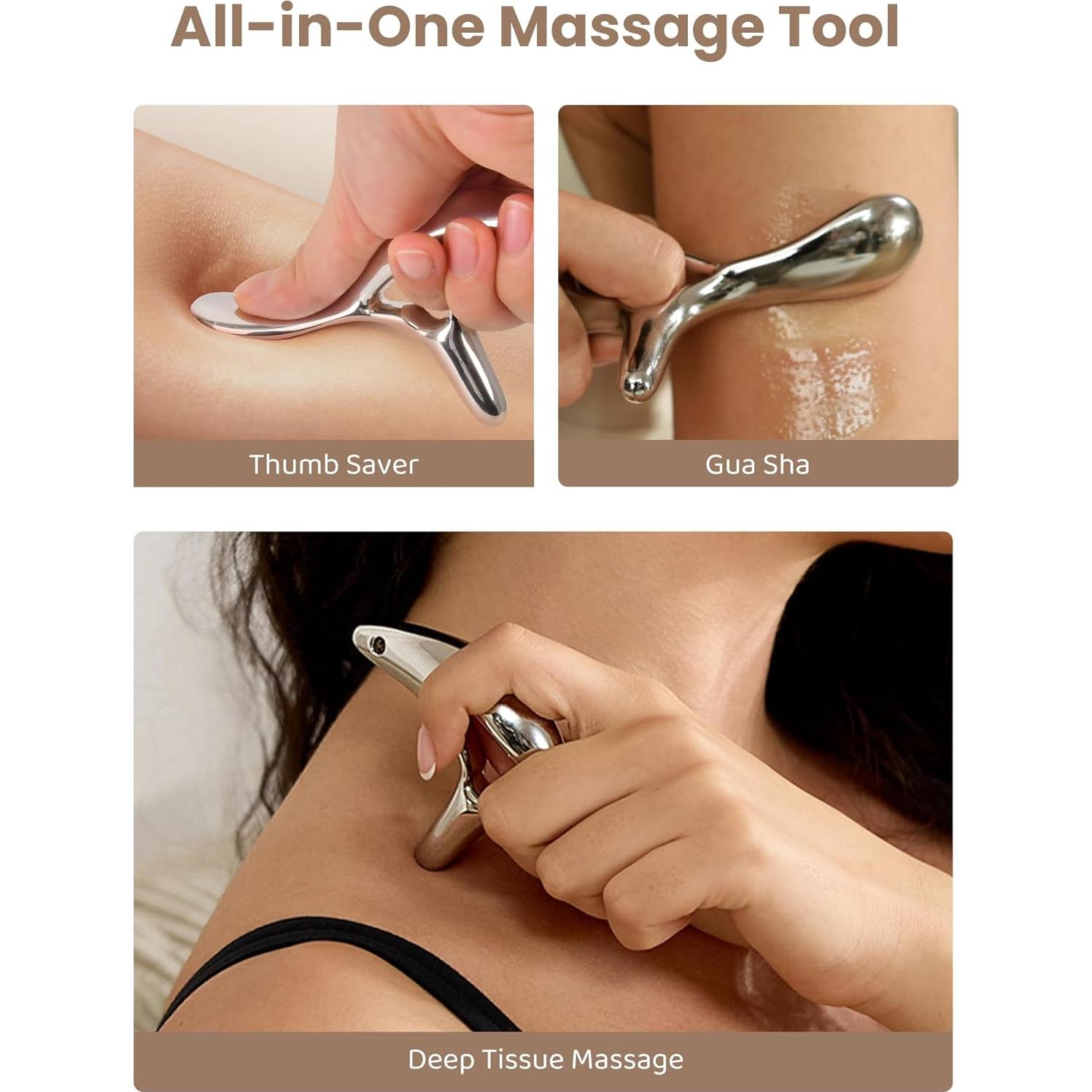 Herramienta de Masaje Lifechill Gua Sha 12.7x6.35cm