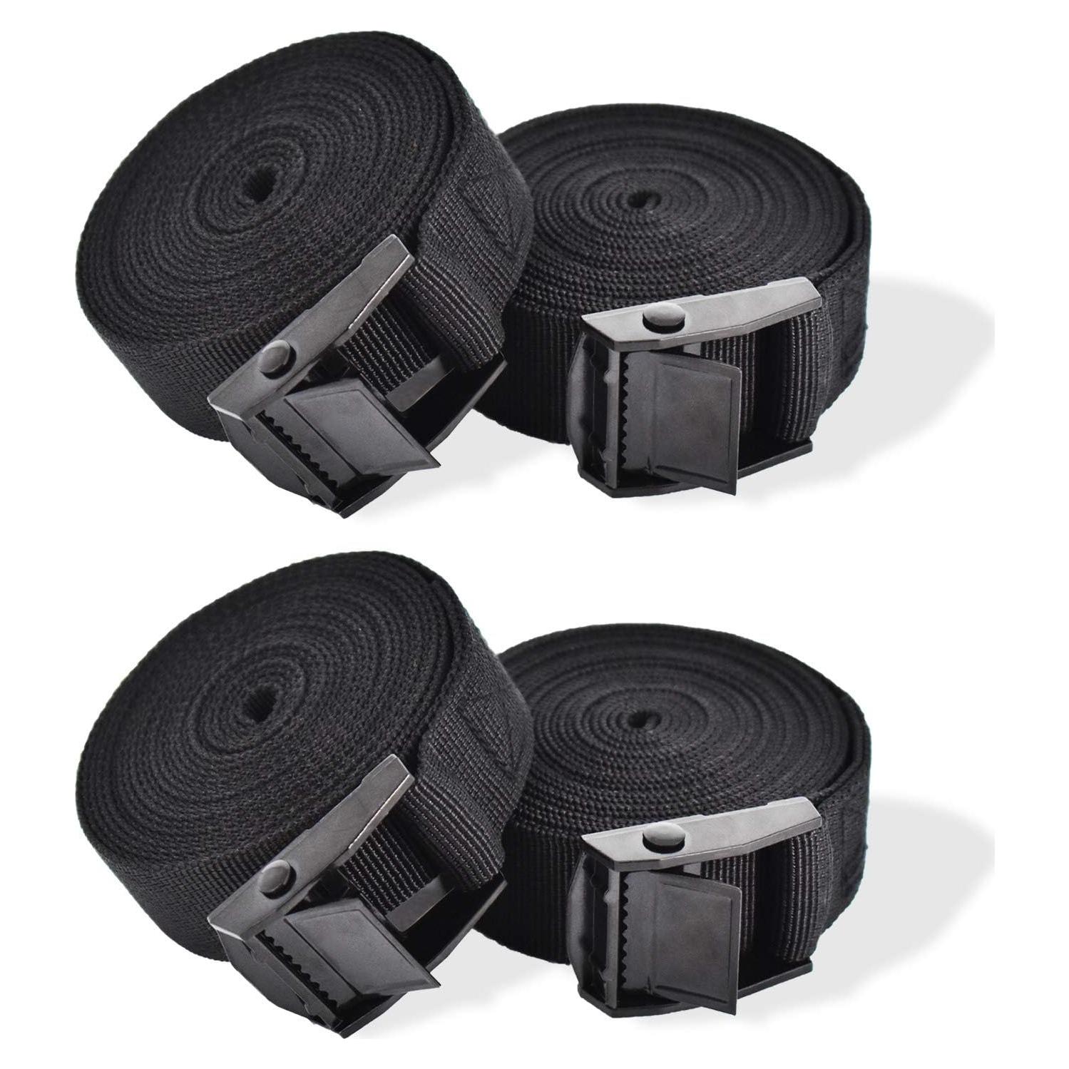 Correas de Amarre RIO Direct 1m x 2.5cm Ajustables 4 Unidades