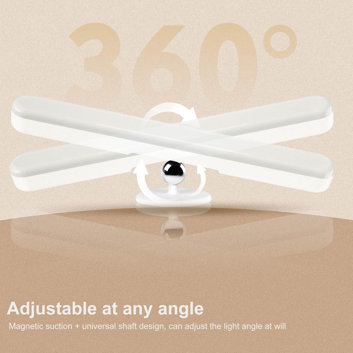 Luces de Vanity Inalámbricas Benreom 27.94cm Ajustables