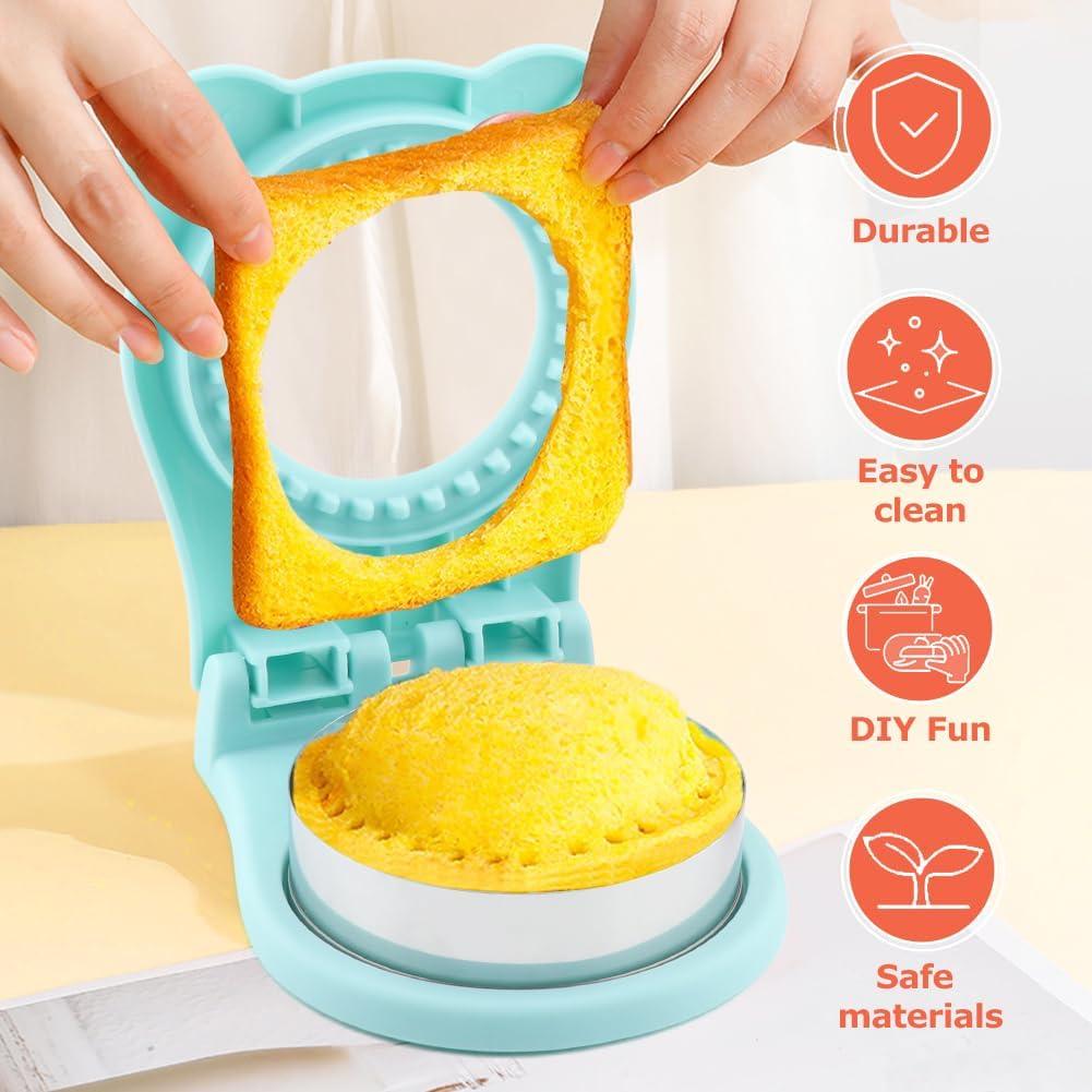 Juego de Cortadores de Sándwich Saycker 2 Piezas Acero Inoxidable