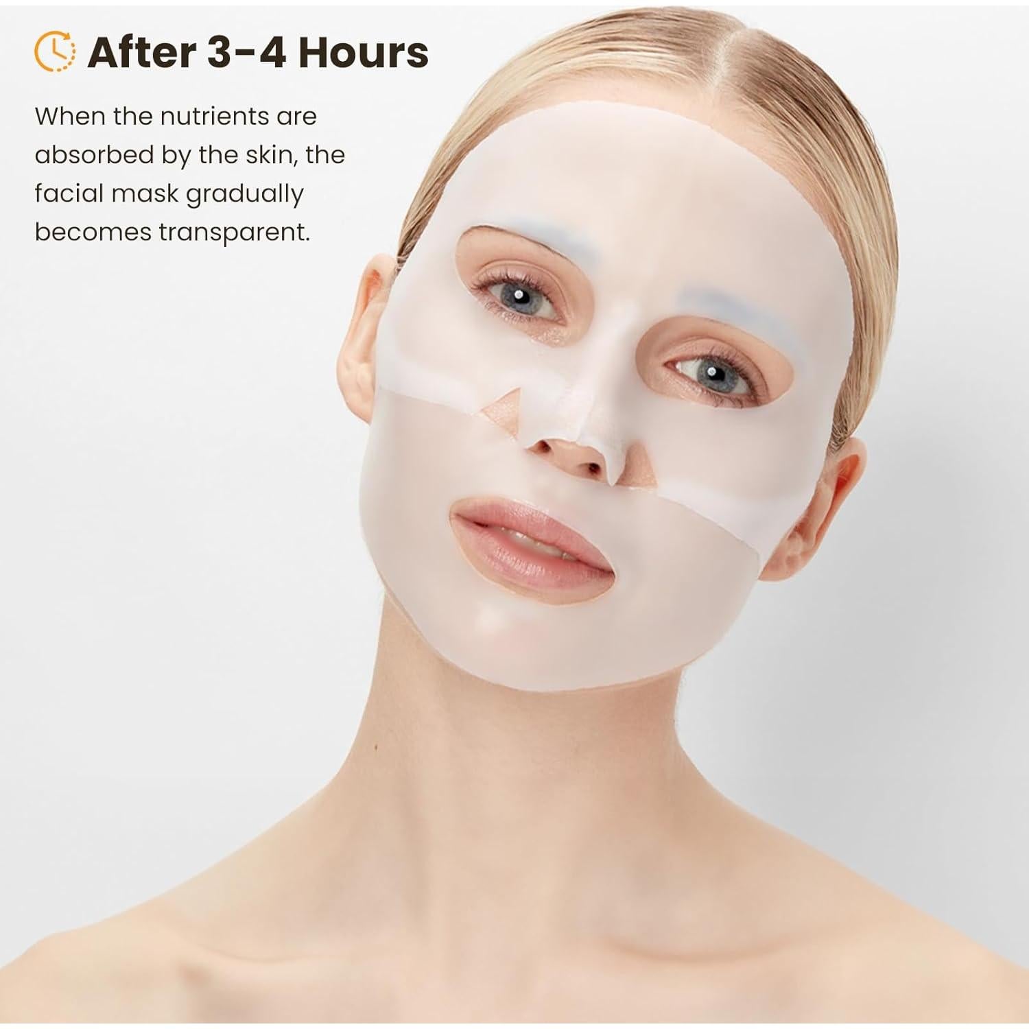 Mascarilla Facial de Colágeno DATANSUN 5 Pcs Hidratación Profunda