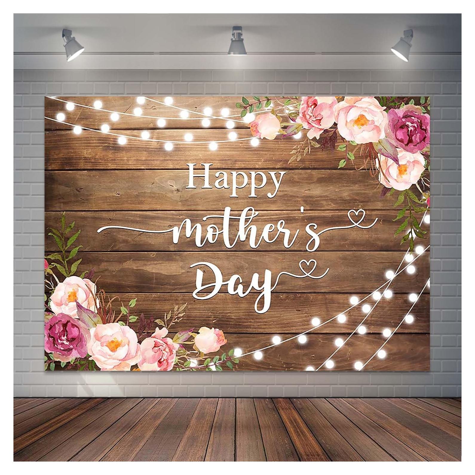 Fondo Fotográfico Día de la Madre Joliaco 2.13x1.52m Vinilo