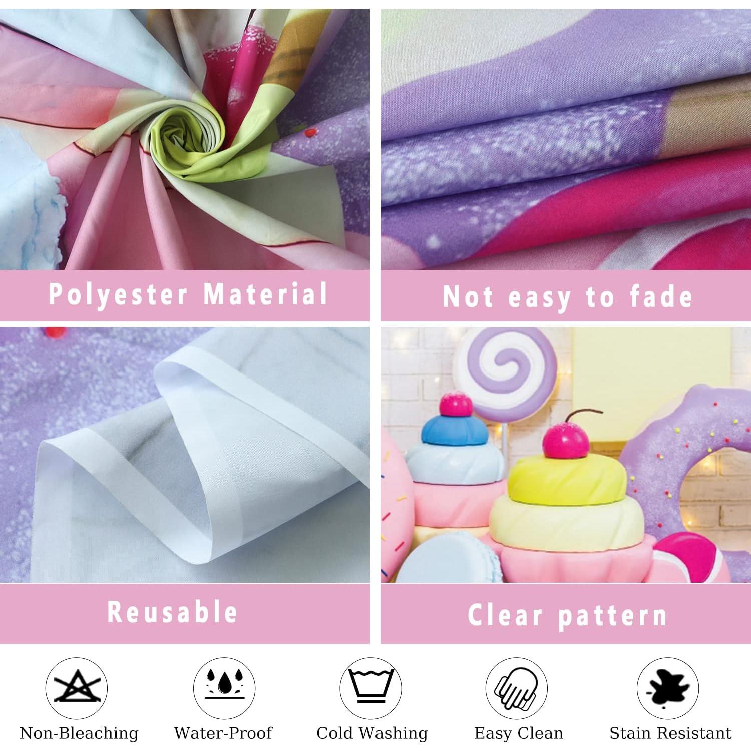 Fondo de Fotografía Poliester 2.2x1.5m DASHAN Rosa Roja