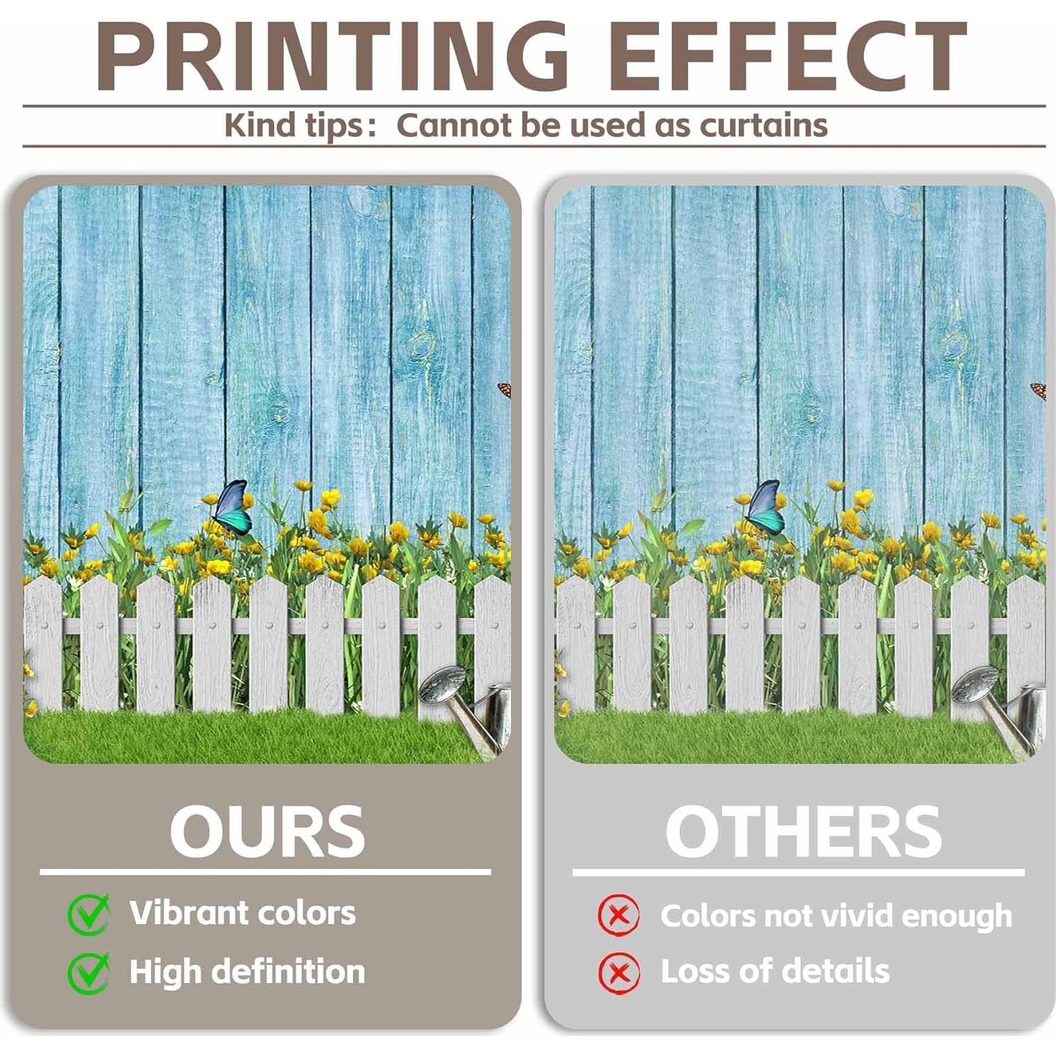 Telón de Fondo de Fotografía ZTHMOE 2.44x1.83m Floral