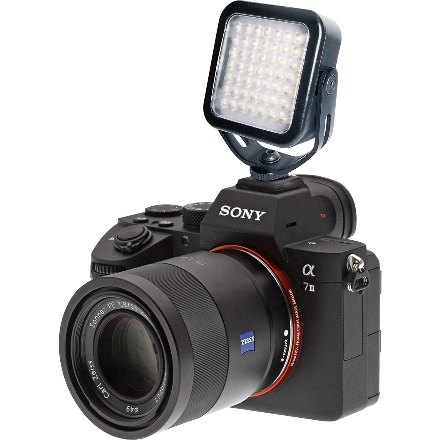 Luz LED Vidpro LED-50 para Fotografía y Video con Regulador
