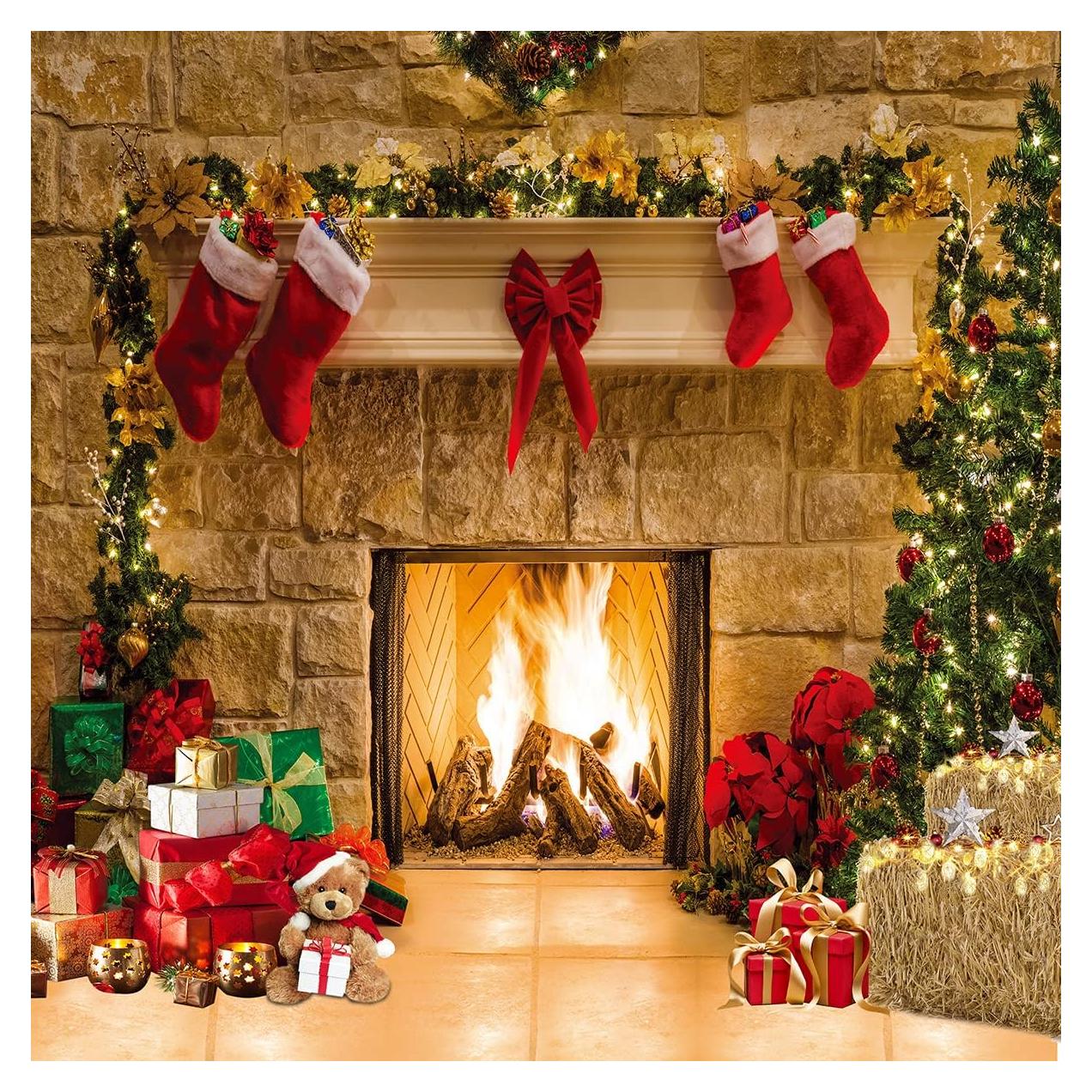 Fondo de Fotografía Navidad CHAIYA 3.05x3.05m Vinilo