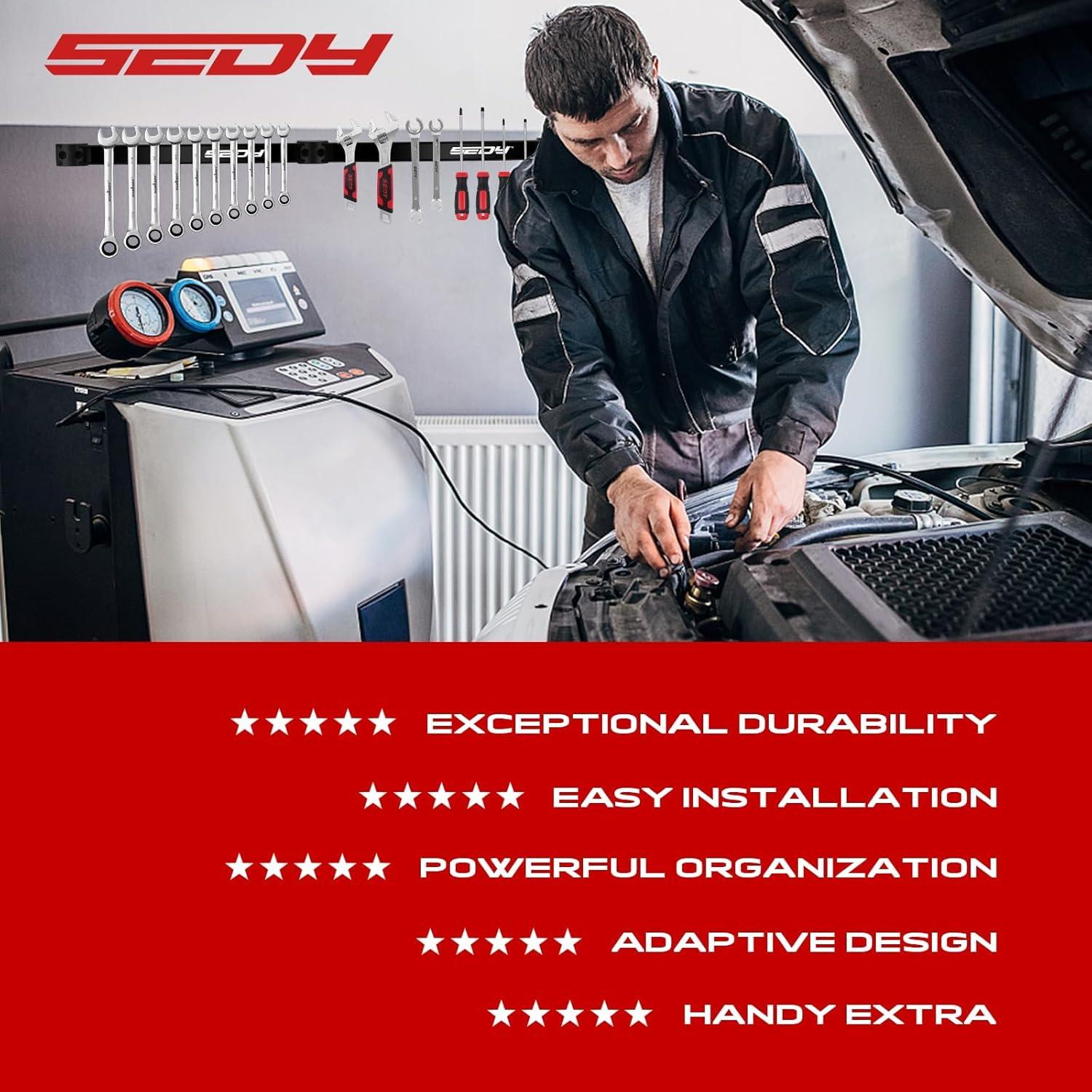 Organizador Magnético SEDY 7 Piezas para Herramientas