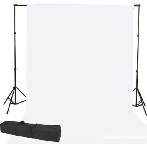 Kit de Iluminación Fancierstudio FKZ04 con 3 Fondos 10x6m