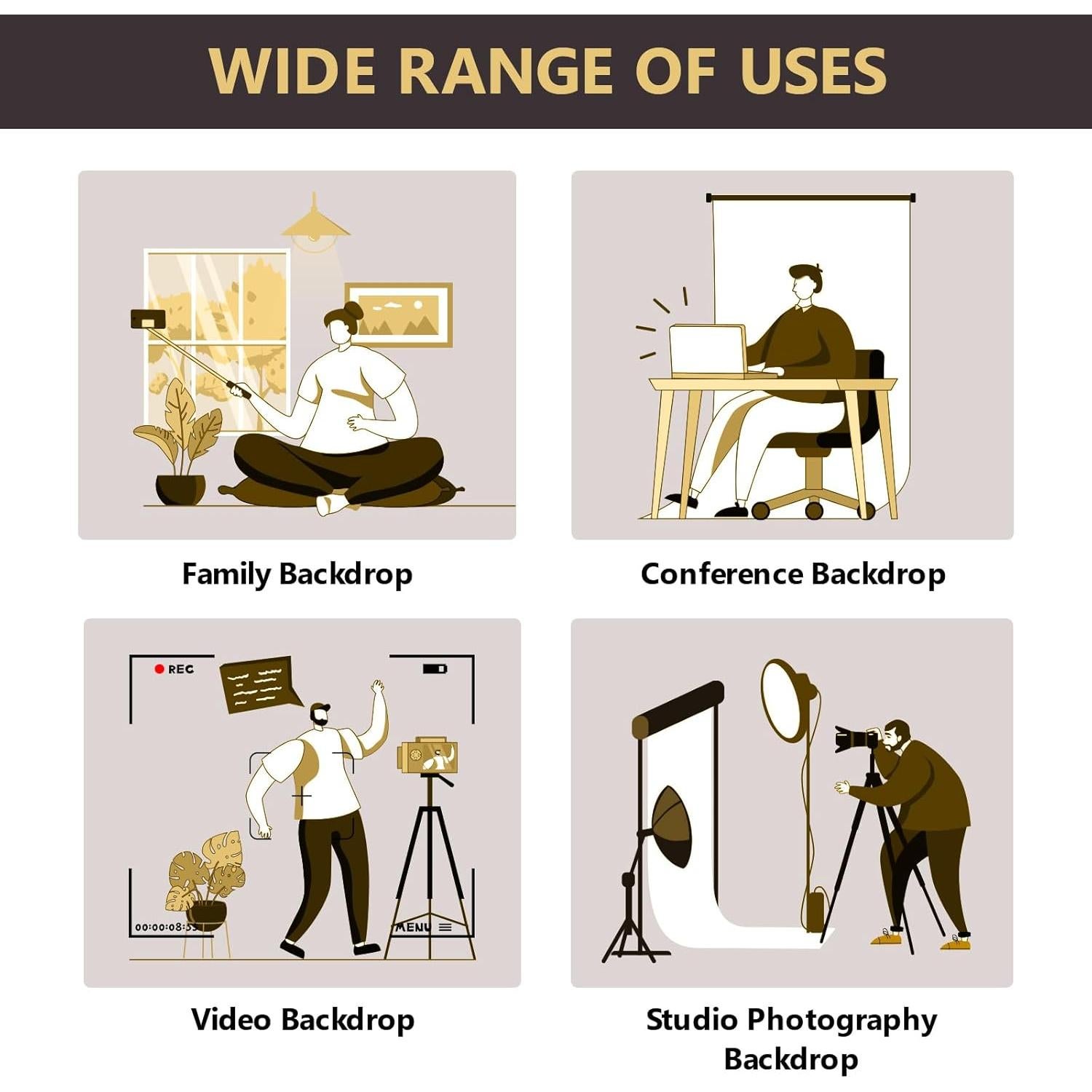 Fondo Fotográfico Estrellado 1 Kate 1.52x2.13m Microfibra