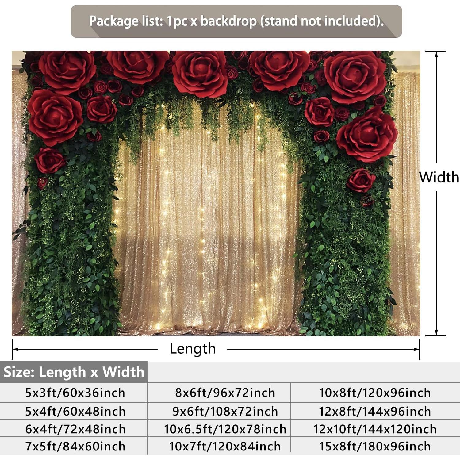 Fondo de Fotografía 3x2.4m CRTPOD Hoja Verde y Rosa