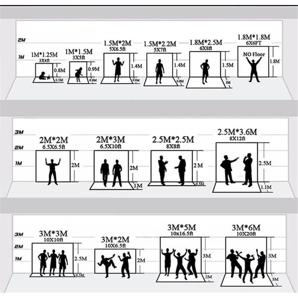 Fondo de Fotografía 3x2.4m CRTPOD Hoja Verde y Rosa