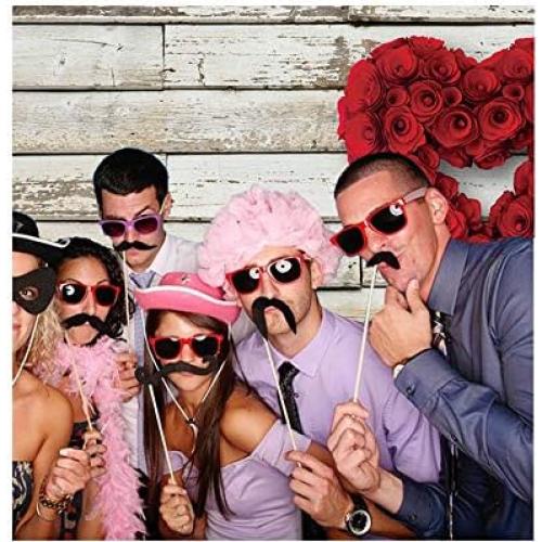 Fondo Fotográfico Vinilo Rosa 2.1x1.5m para Bodas y Fiestas