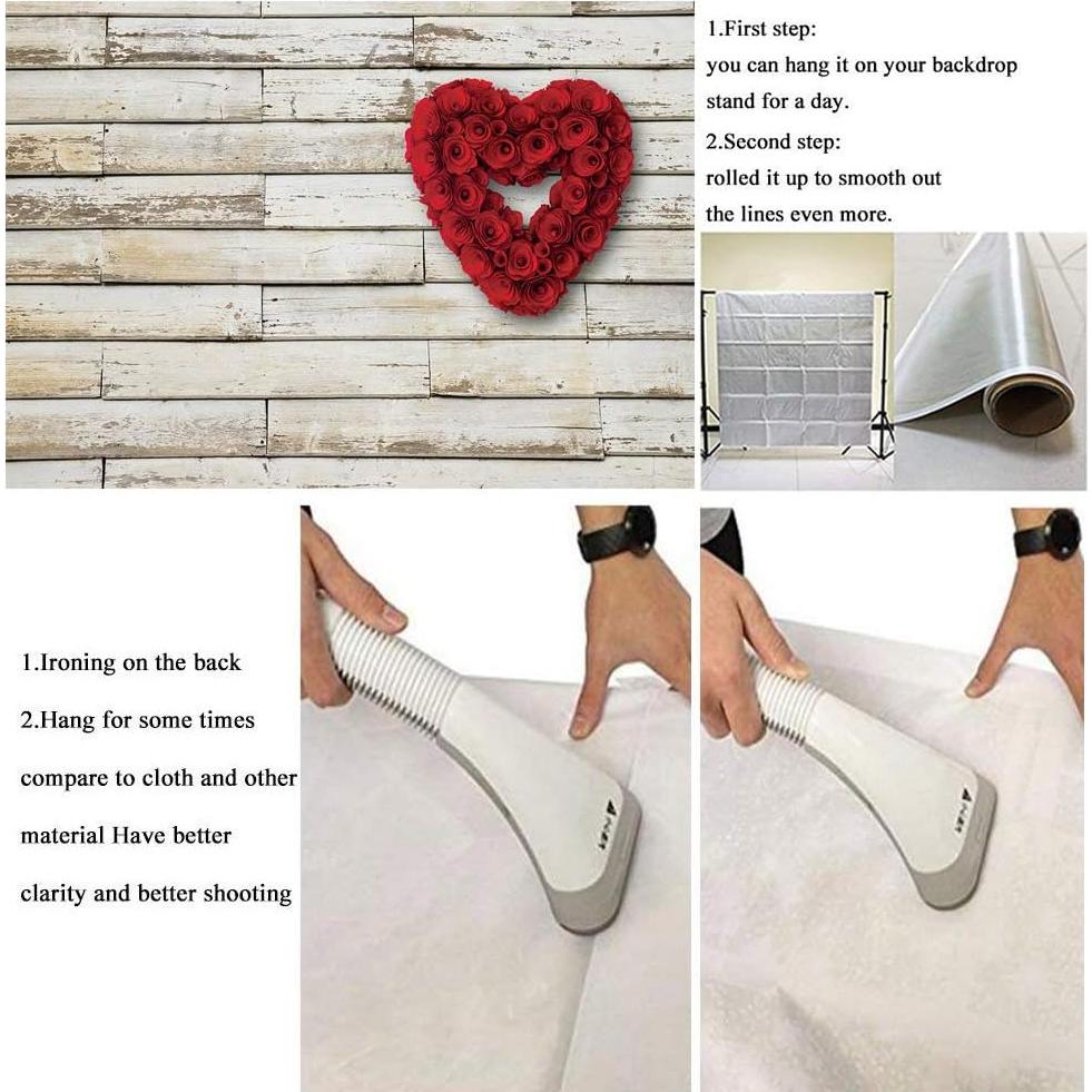 Fondo Fotográfico Vinilo Rosa 2.1x1.5m para Bodas y Fiestas