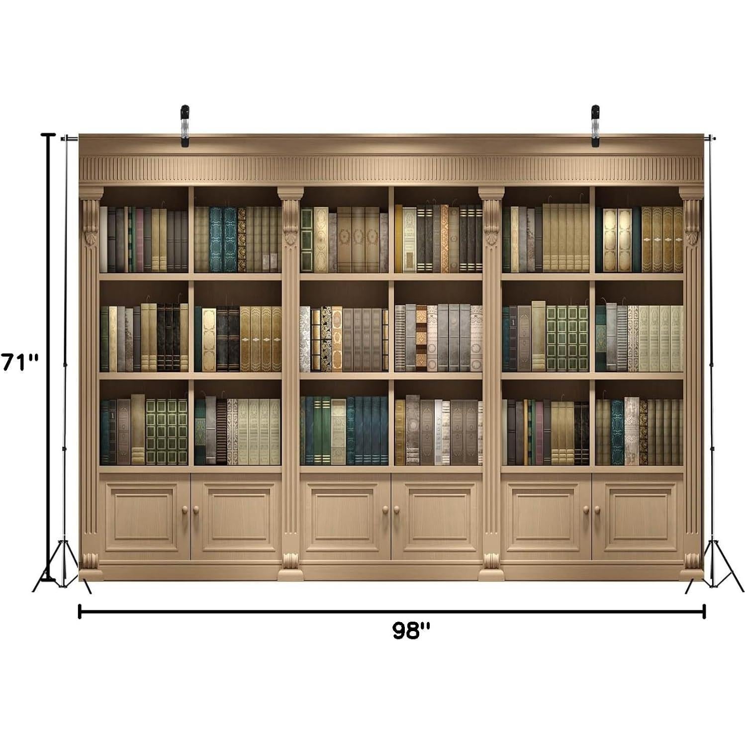 Fondo de Tela Vintage BELECO 2.5x1.8m para Fotografía