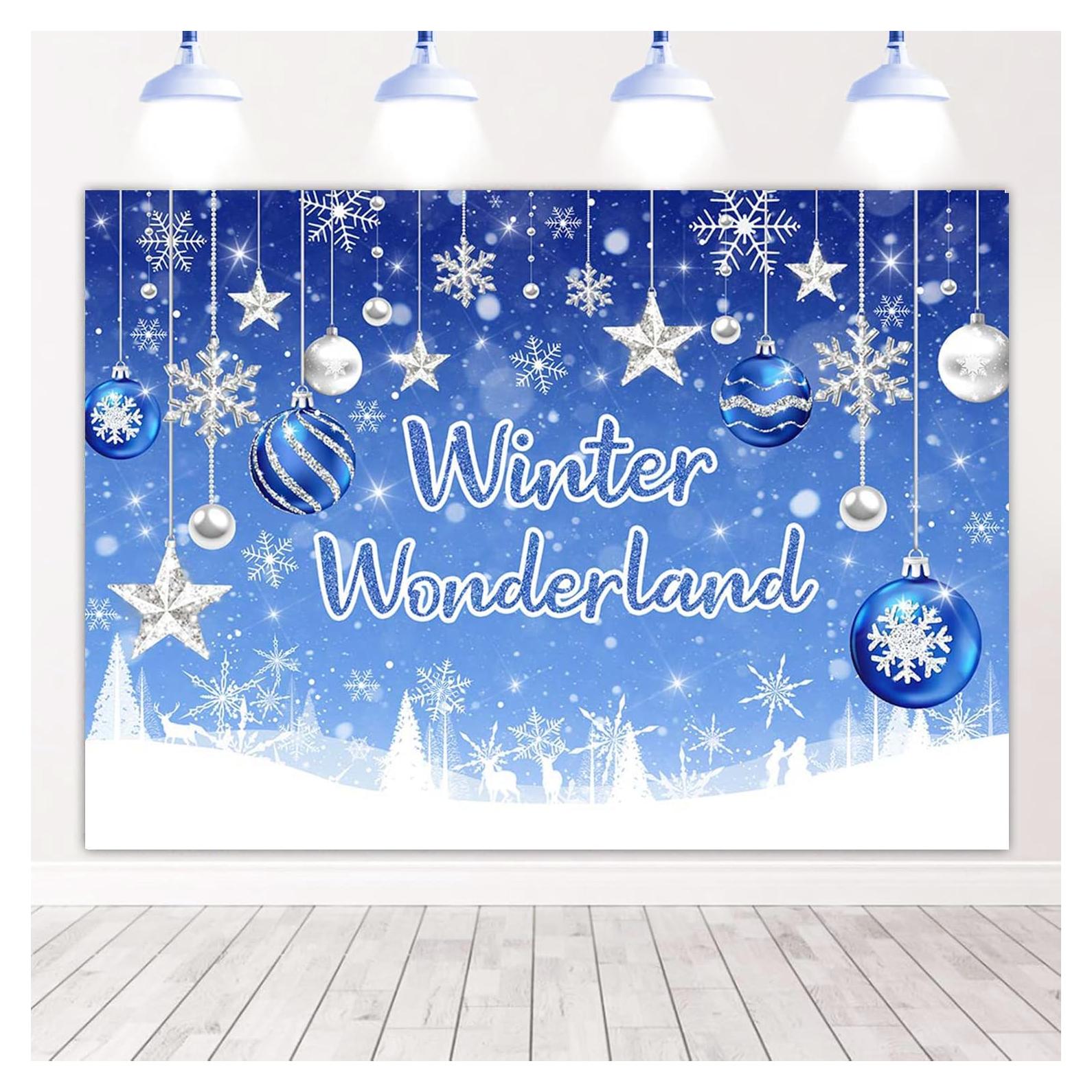 Fondo de Foto Invernal Mocsicka 2.13x1.52m Algodón