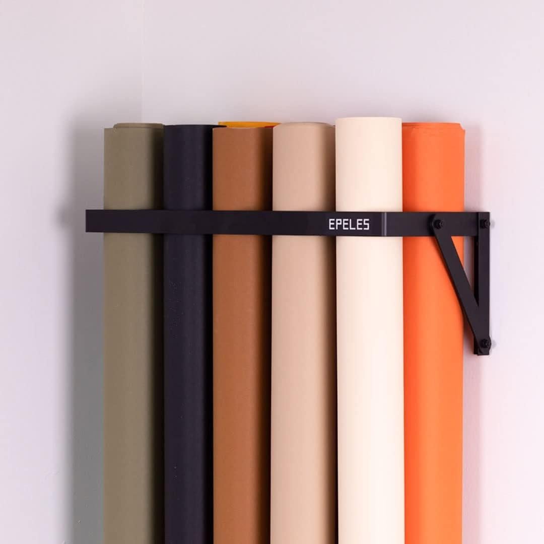 Estante de Almacenamiento para Fondos Epeles Negro 53.34cm