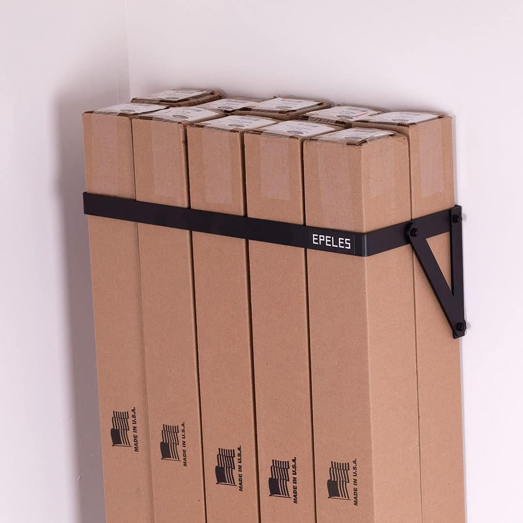 Estante de Almacenamiento para Fondos Epeles Negro 53.34cm