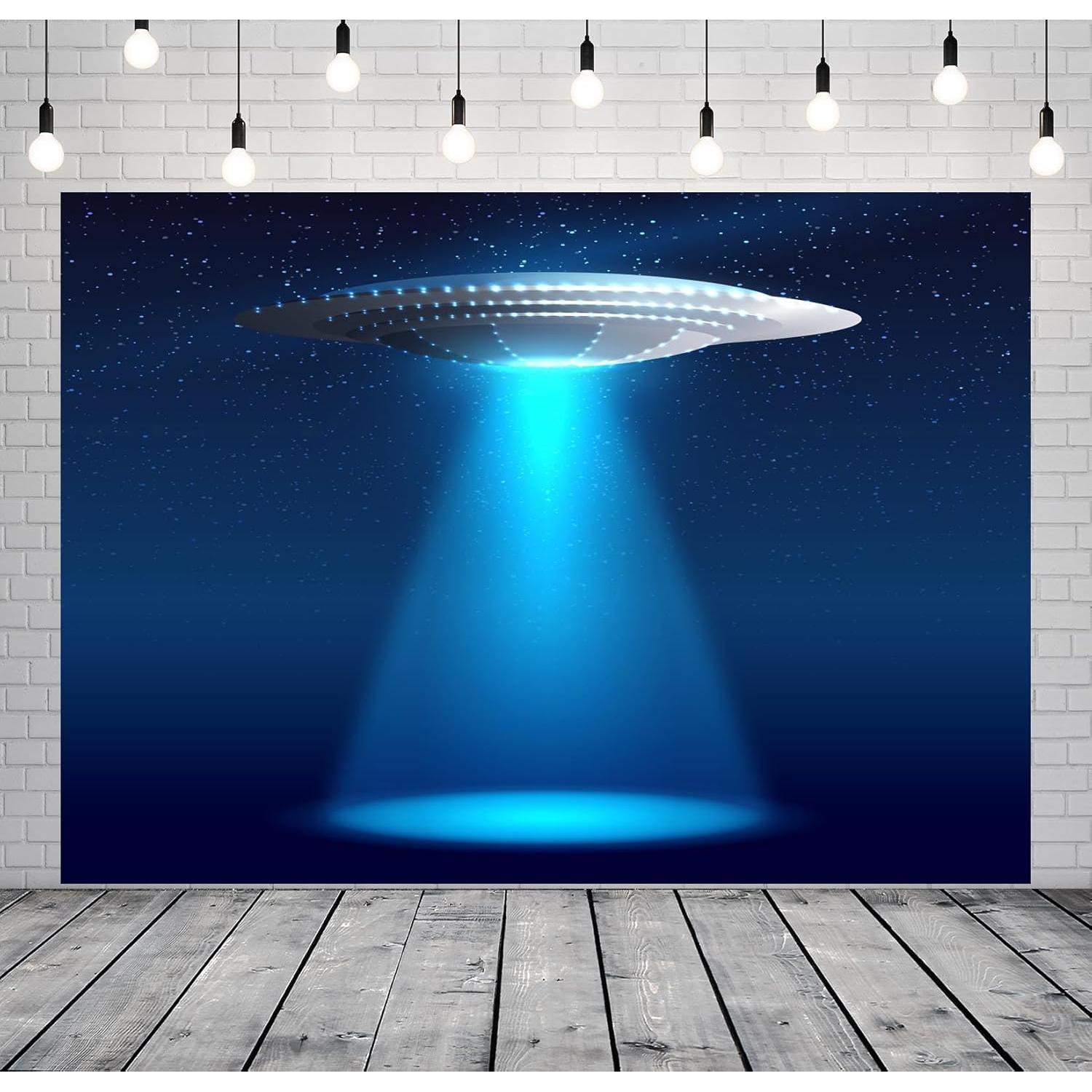 Fondo Fotográfico CORFOTO 81x147 cm Nave Espacial Cielo Nocturno