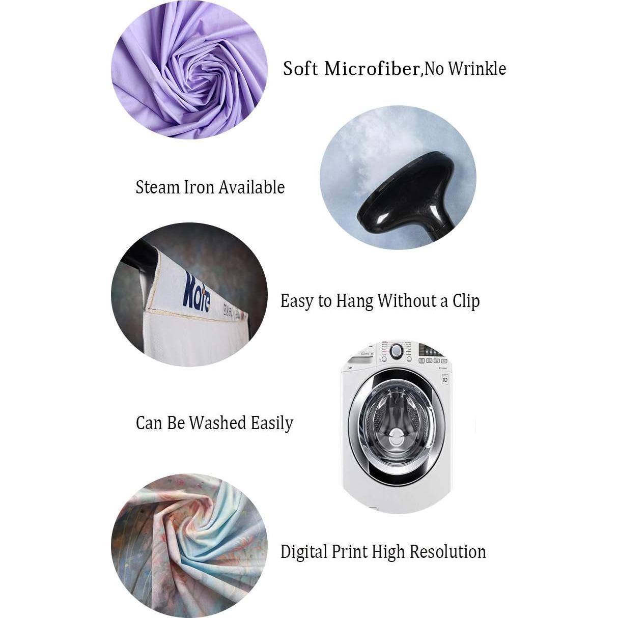 Fondo de Foto Kate 3x2m Microfibra Negra para Estudio