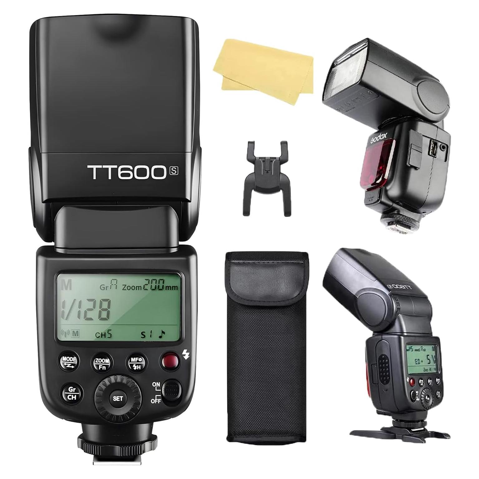 Flash Speedlite Godox TT600S GN60 Inalámbrico para Sony