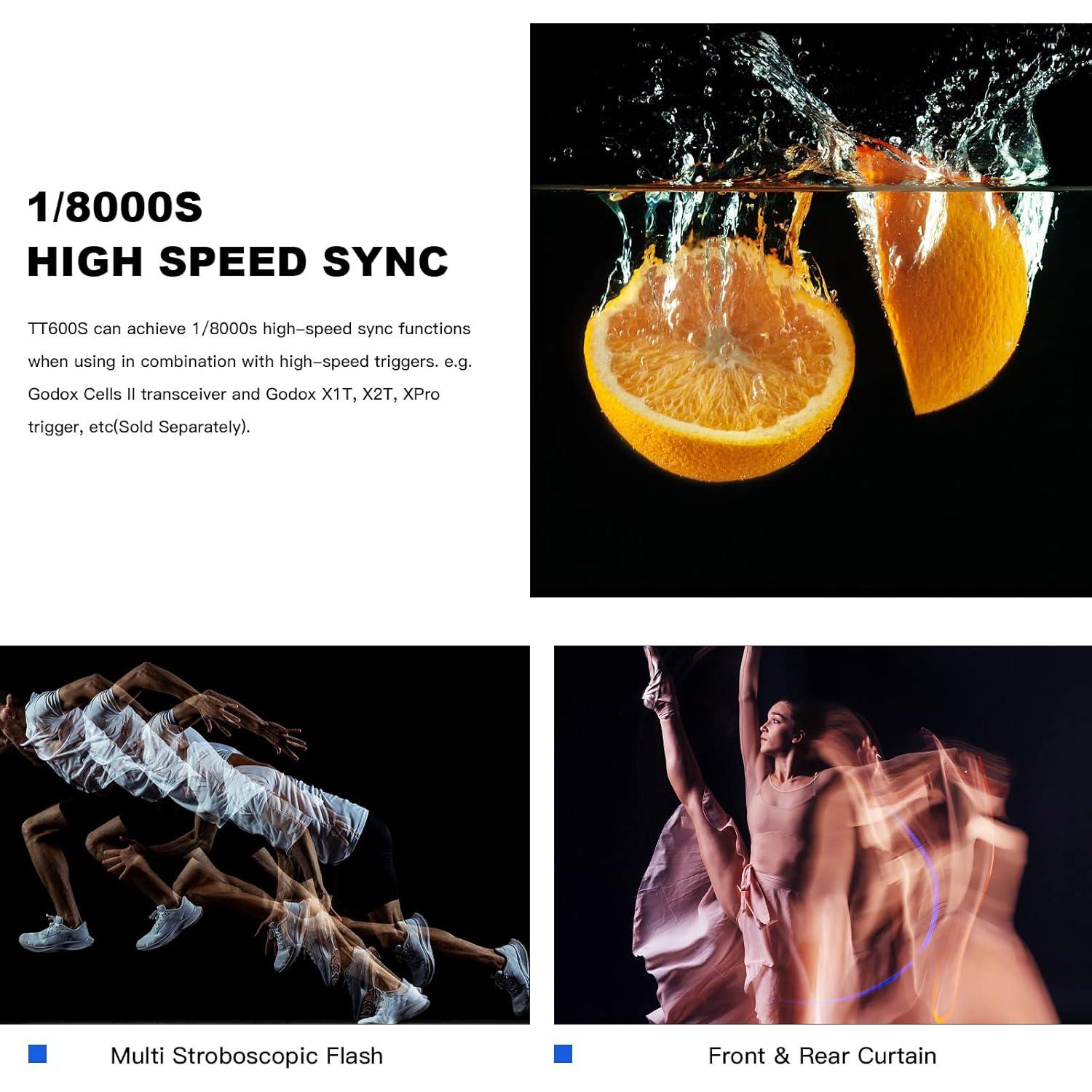 Flash Speedlite Godox TT600S GN60 Inalámbrico para Sony