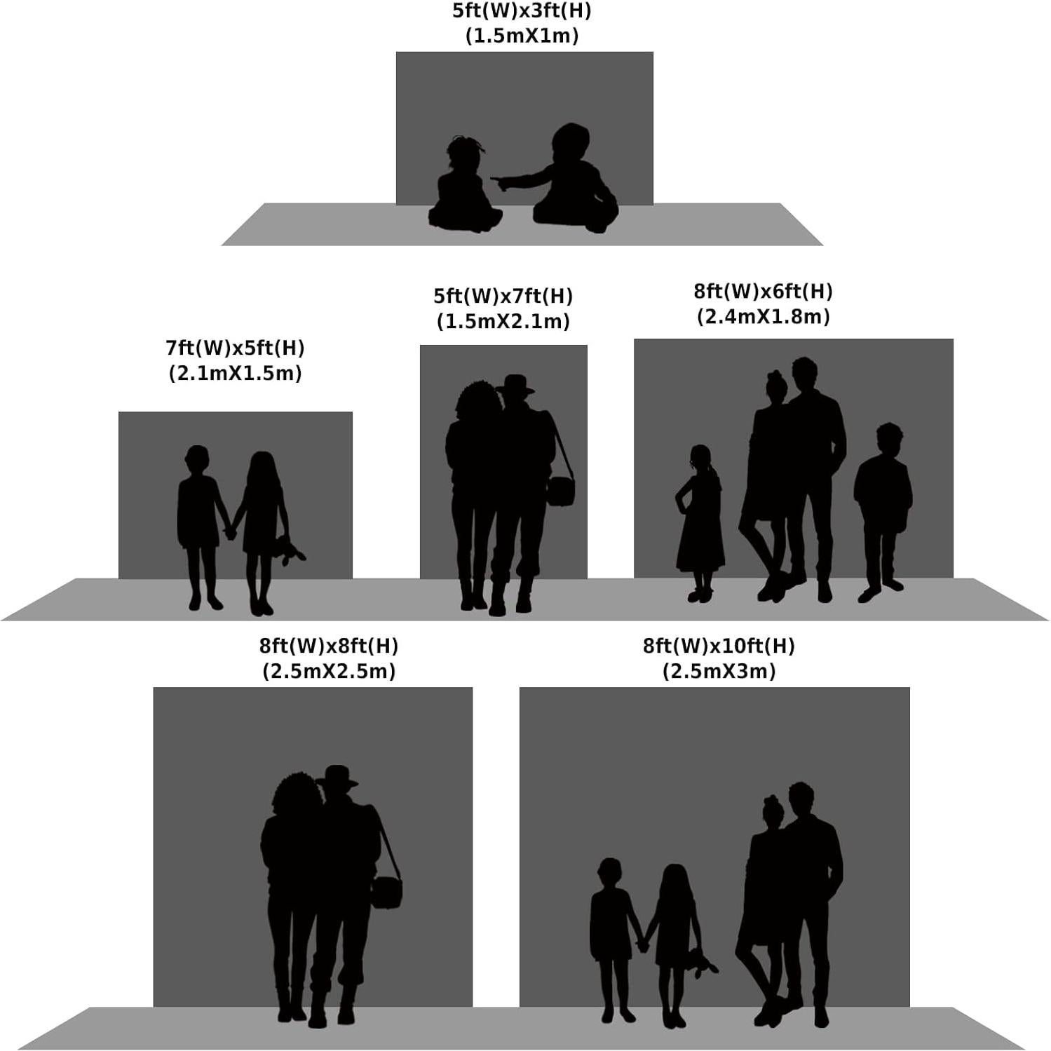 Fondo de Fotografía 2.44x2.44m Hojas Verdes Estudio de Arte