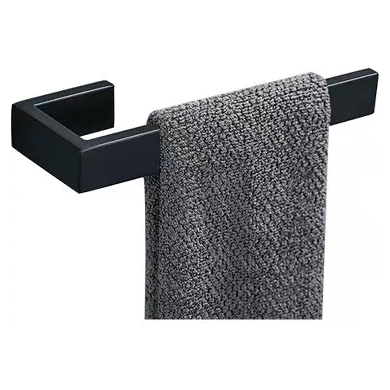 Soporte para Toalla de Mano JOPOFI Acero Inoxidable Negro 21 cm