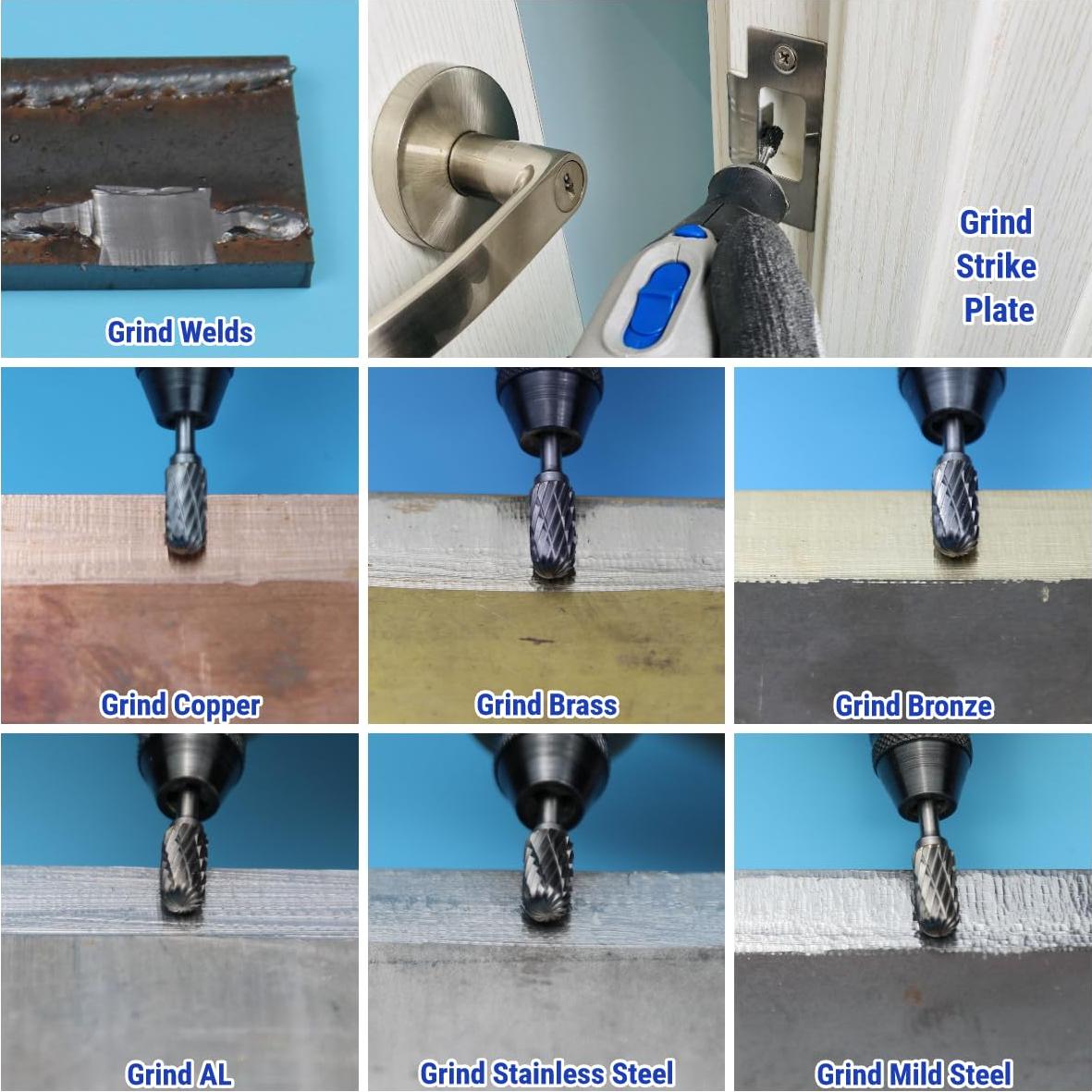 Set 20 Puntas Carburo Tungsteno Sworker 3.175mm Grabado