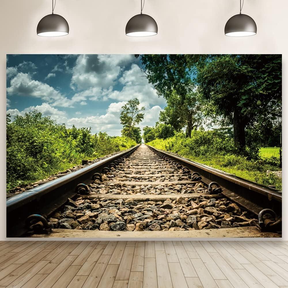 Fondo de Fotografía Primavera Eainb 2.13x1.52m Vinilo Verde