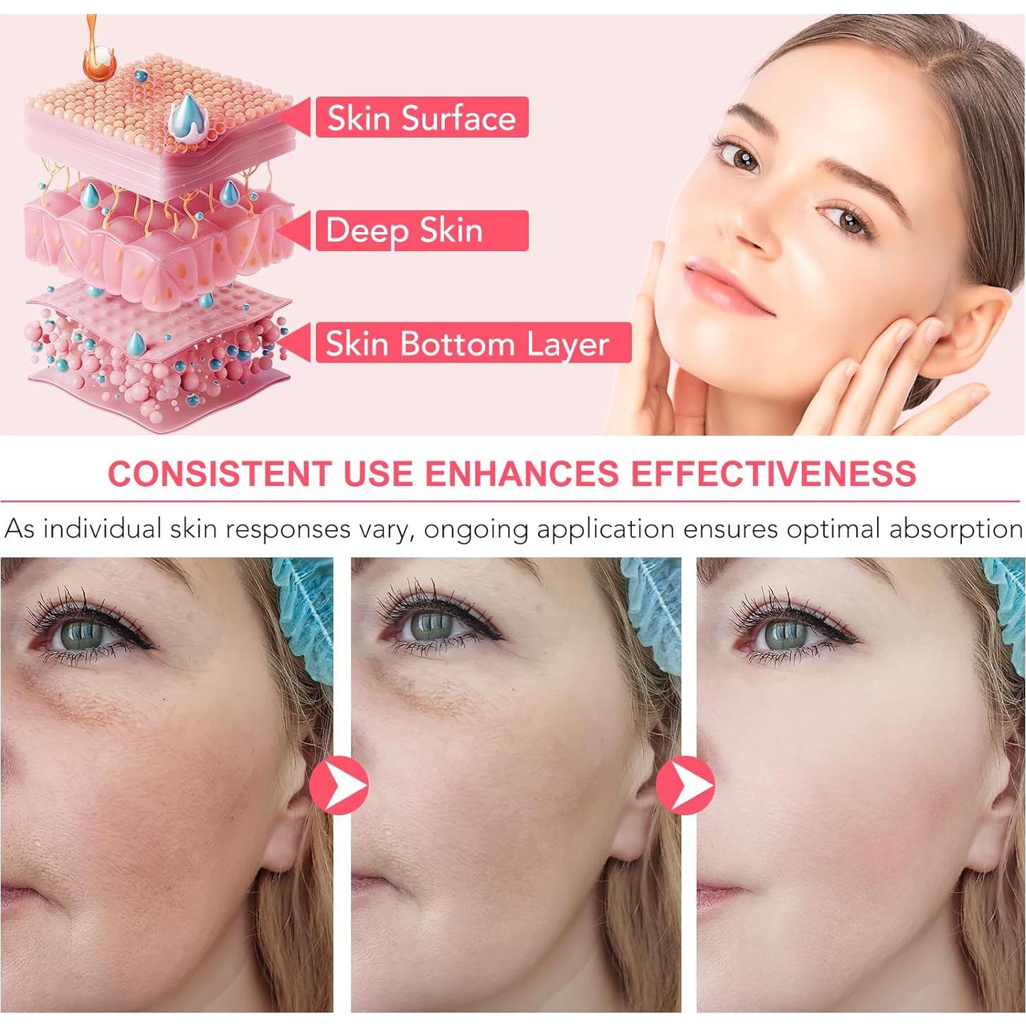 Mascarilla Hidratante IDUCEN con Colágeno y Probioticos 4 Pzas