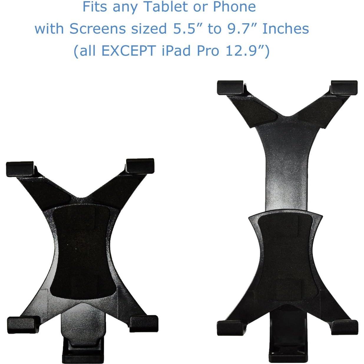 Trípode Acuvar Pro Series 57" Aluminio + Soporte Tablet + Control Remoto