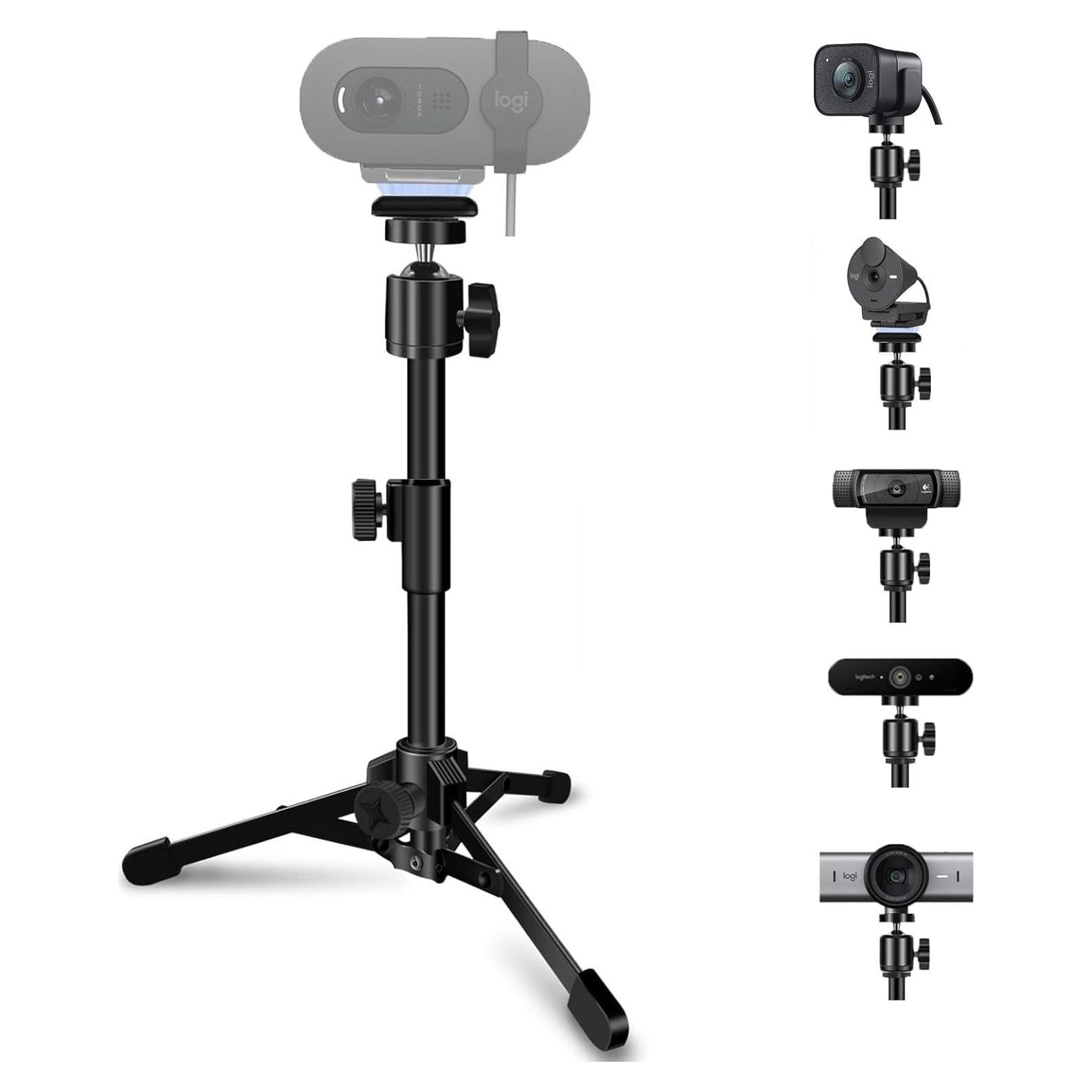 Soporte de trípode para webcam Acetaken DWTS-ACD-001 ajustable