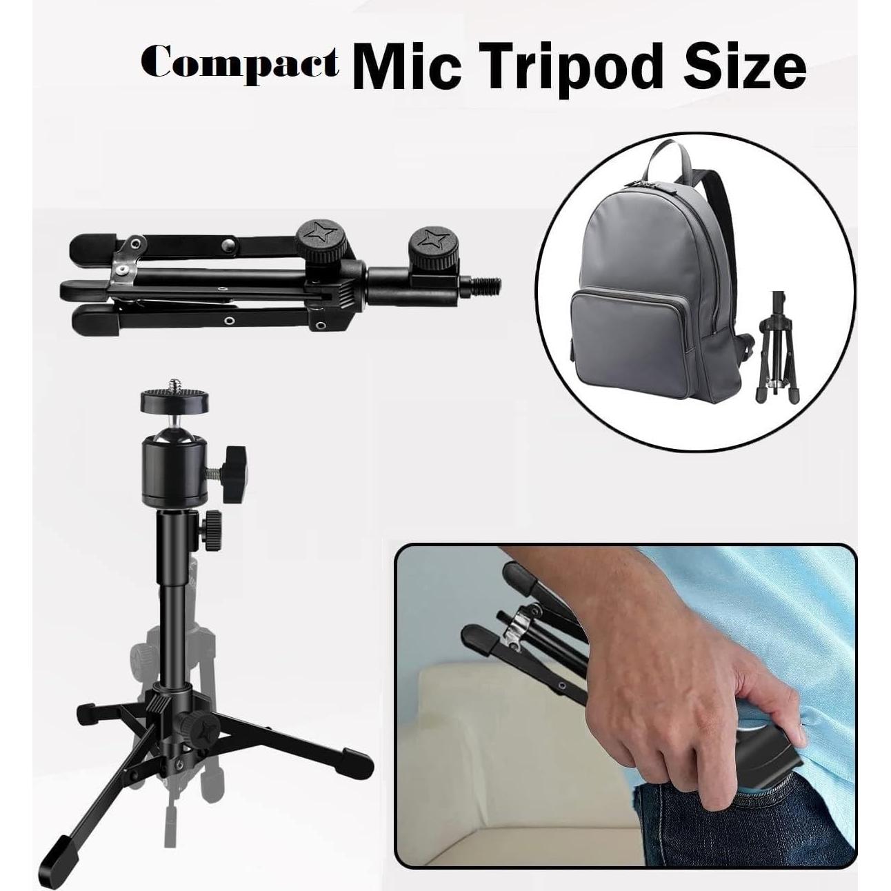 Soporte de trípode para webcam Acetaken DWTS-ACD-001 ajustable