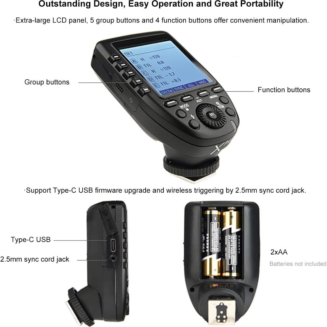 Flash Godox Thinklite TT600S GN60 Inalámbrico 2.4G para Sony