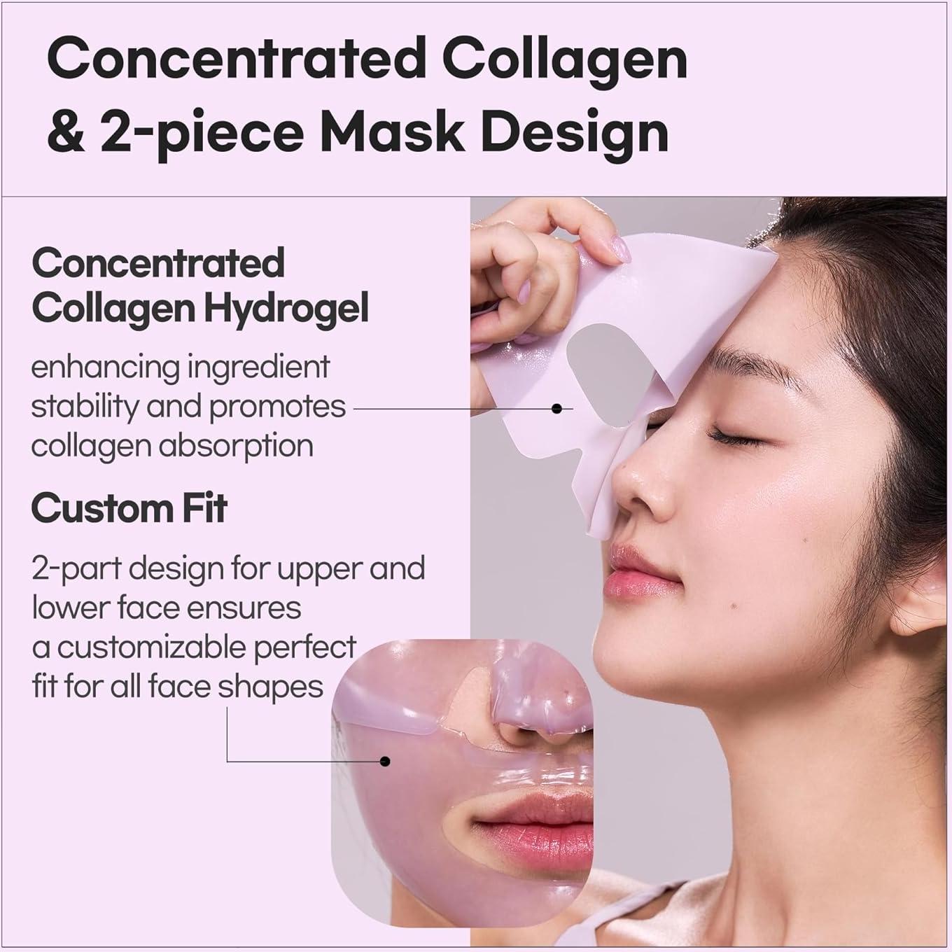 Mascarilla de Gel de Colágeno Luvum Pack 5 - Hidratante Noche