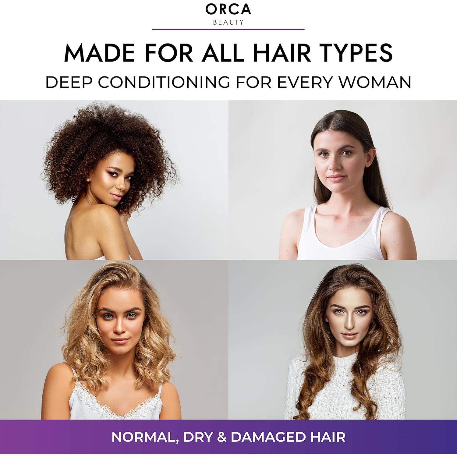 Set Champú y Acondicionador Biotina Orca Beauty 226g