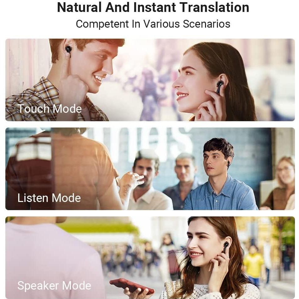 Auriculares Traductores Timekettle M3 Negro 40 Idiomas ANC