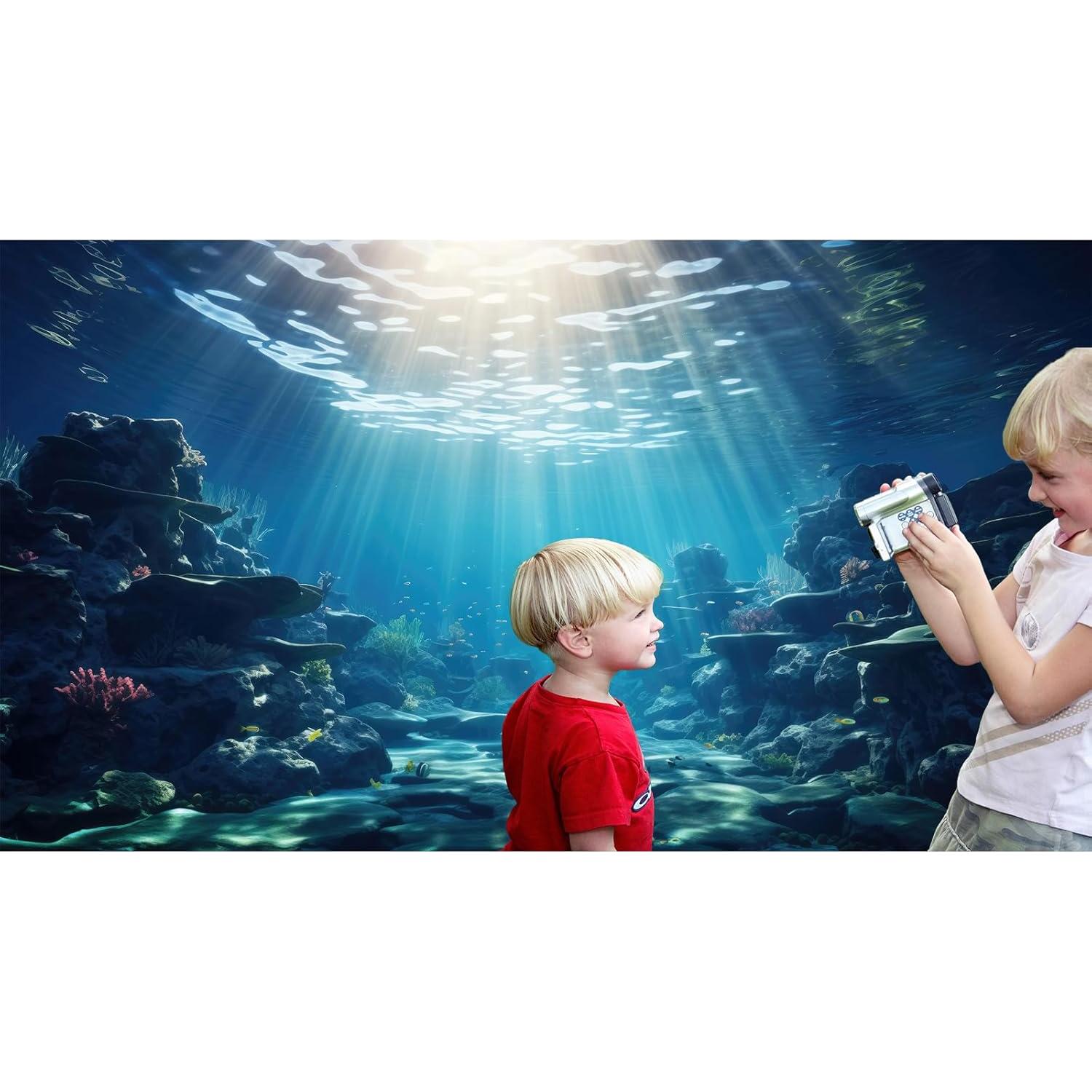 Fondo de Fotografía Submarino 7x5ft Mitivcati Vinilo