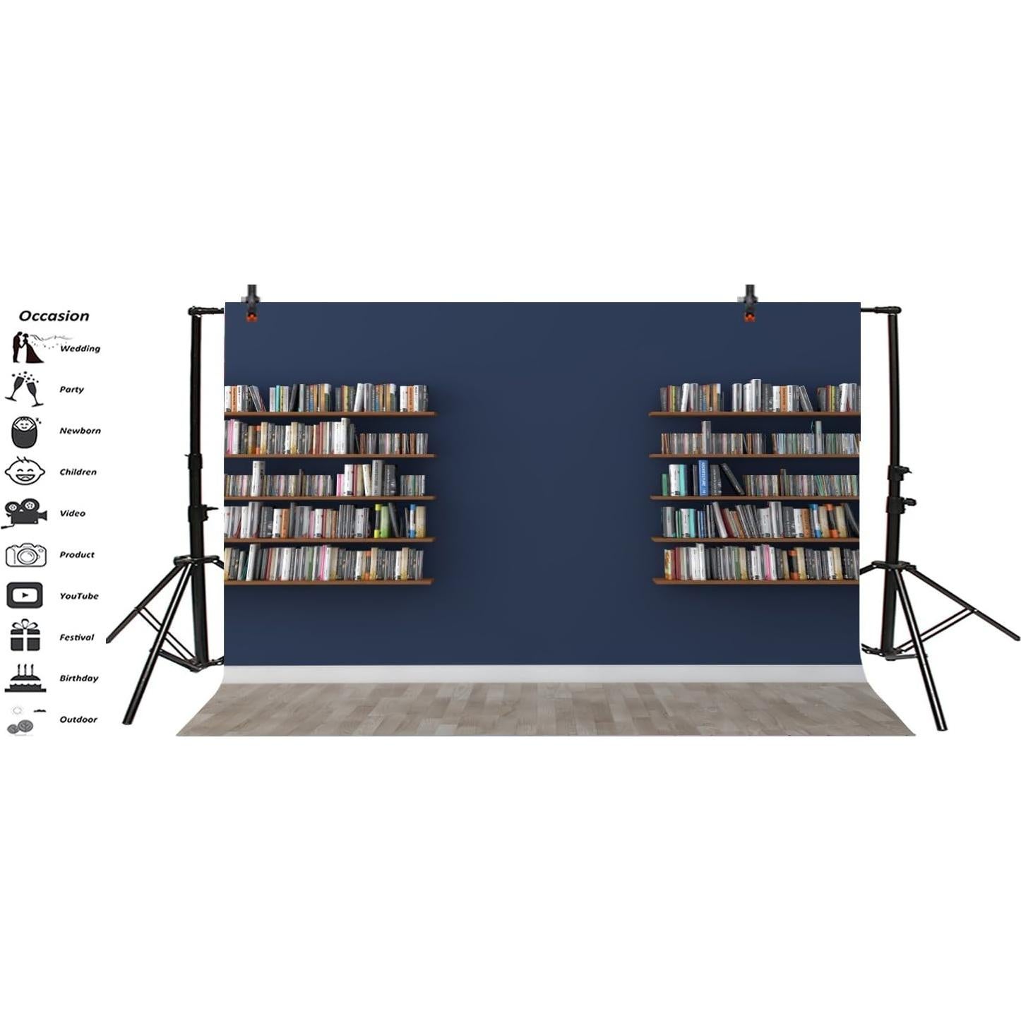 Fondo de Fotografía Vinilo Leyiyi 7x5ft Cumpleaños Bodas