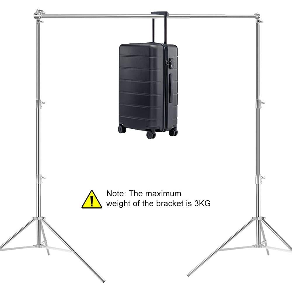 Soporte de fondo ajustable ITOTIN 2.8x3m acero inoxidable